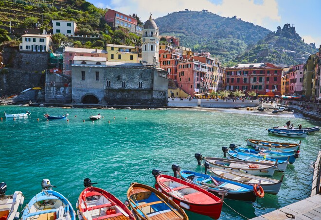 Cinque Terre in Italy